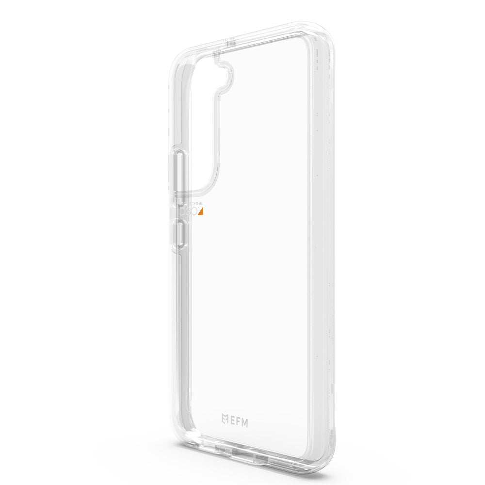 EFM Aspen Case Armour with D3O Crystalex - For Samsung Galaxy S22+ (6.6) - Clear