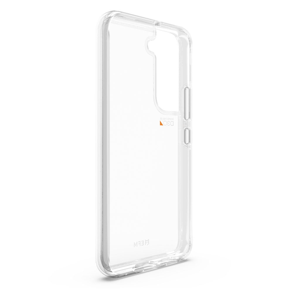 EFM Aspen Case Armour with D3O Crystalex - For Samsung Galaxy S22+ (6.6) - Clear