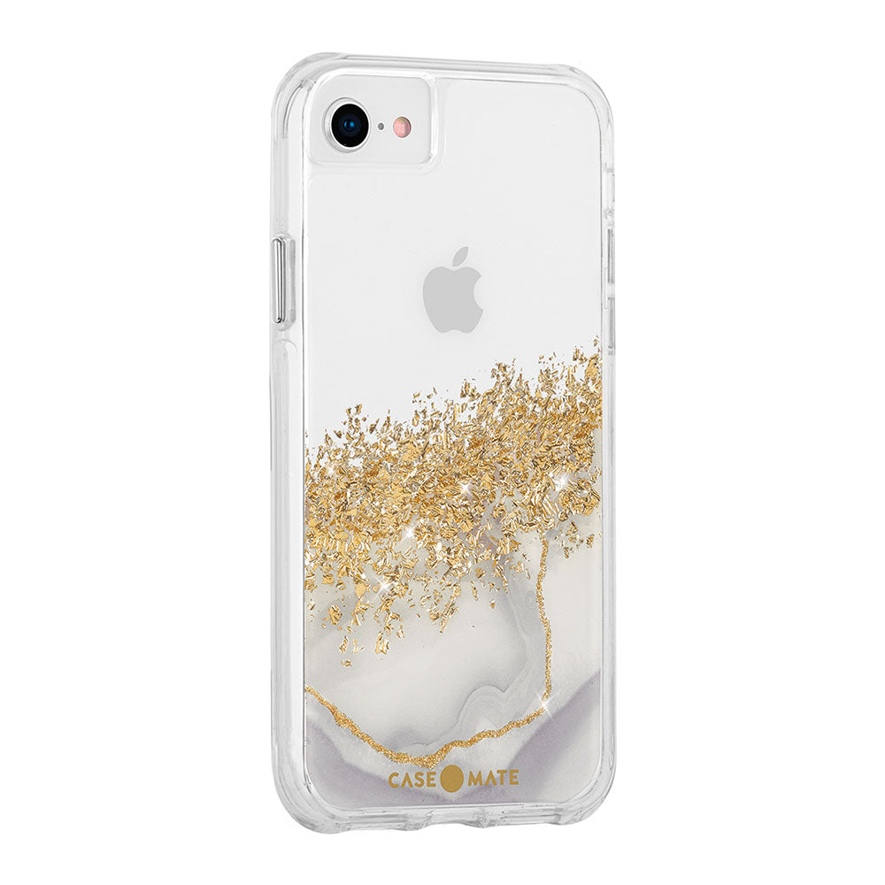 Case-Mate Karat Marble Case Antimicrobial - For iPhone 6/7/8/SE