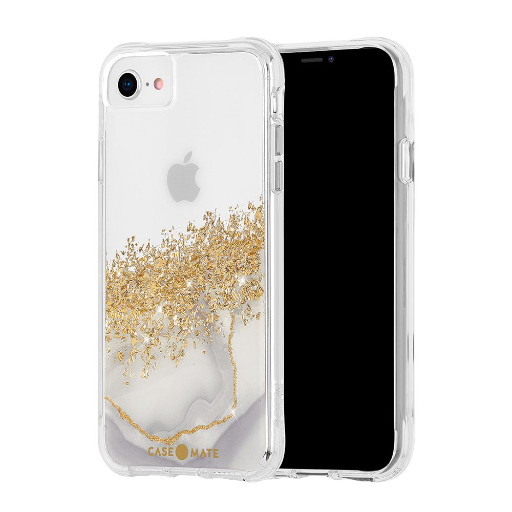Case-Mate Karat Marble Case Antimicrobial - For iPhone 6/7/8/SE
