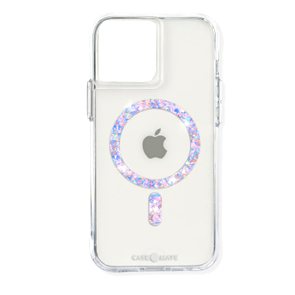Case-Mate Twinkle Clear Case - MagSafe - For iPhone 14 Pro (6.1") - Clear/Diamond