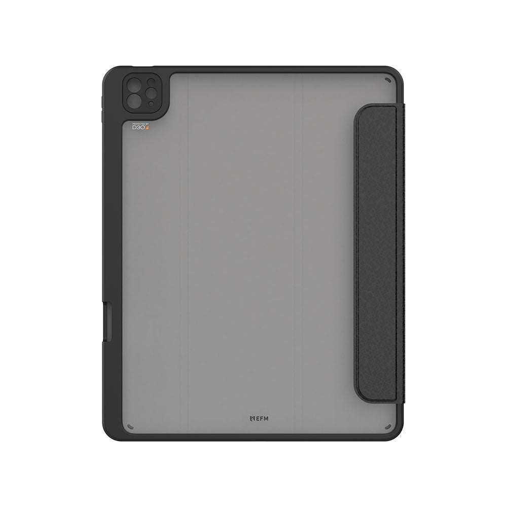 EFM Aspen Folio Case Armour with D3O & ELeather - For iPad 10.9 (2022) - Black