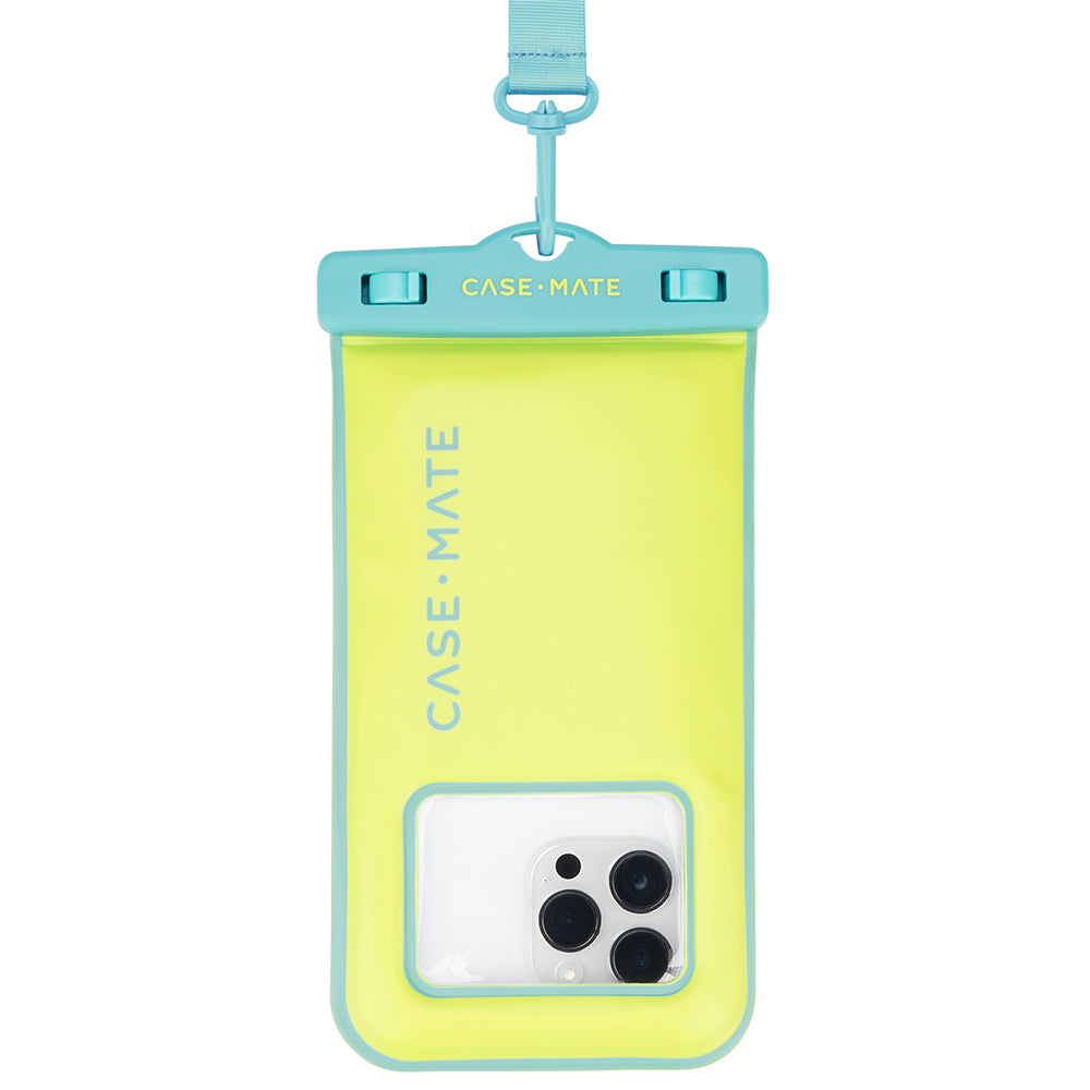 Case-Mate Waterproof Floating Pouch - Universal - Lime/Blue
