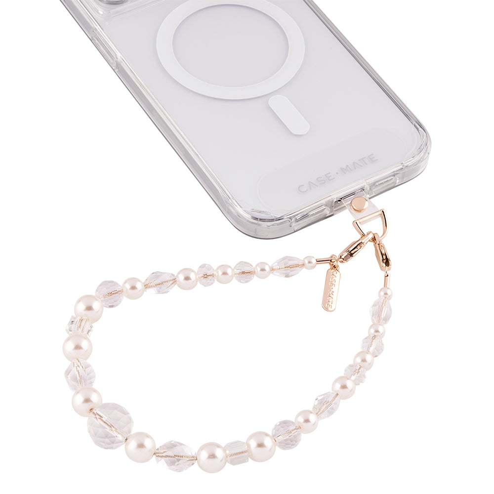 Case-Mate Beaded Phone Wristlet - Universal  - Crystal Pearl