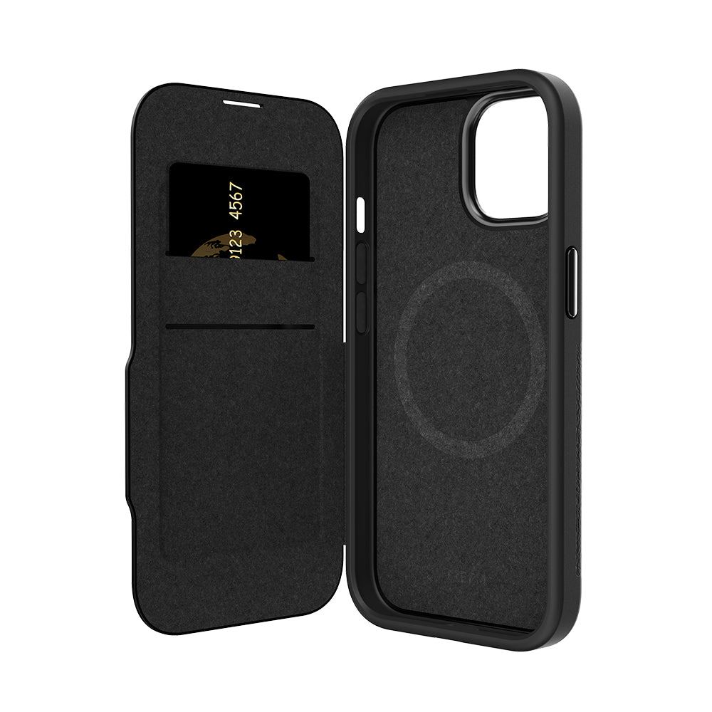 EFM Monaco Wallet Case Armour with D3O 5G Signal Plus Technology - For iPhone 15