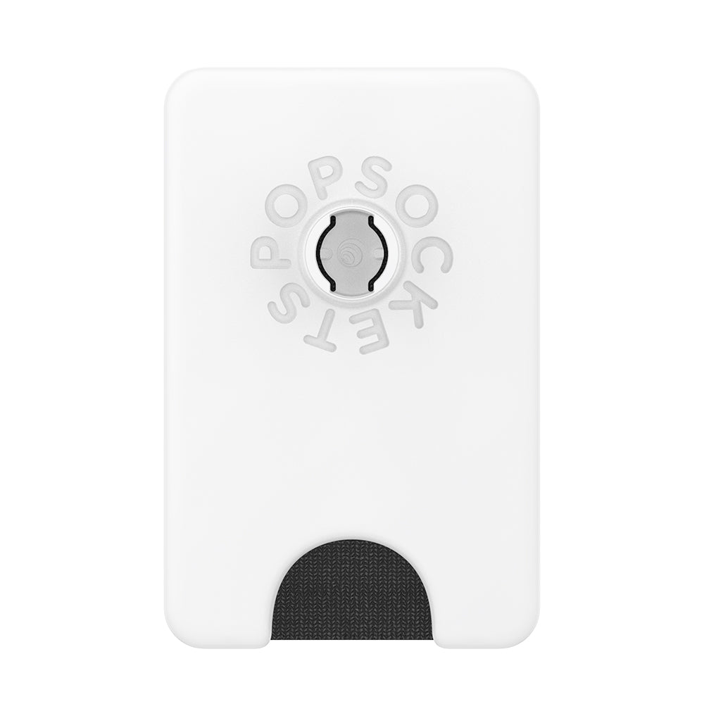 PopSockets Magsafe PopWallet+ (Gen2) - White Clear