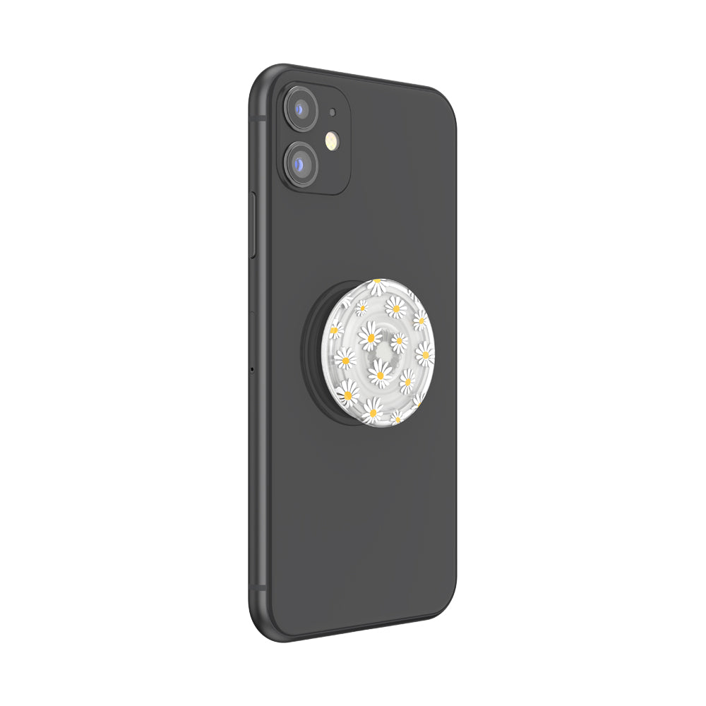 PopSockets PopGrip Plant (Gen2) - Translucent He Loves Me Not