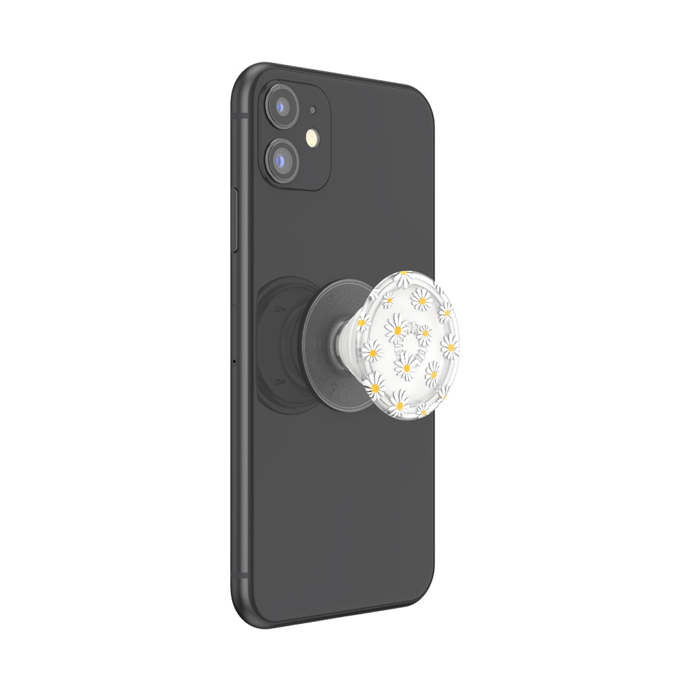 PopSockets PopGrip Plant (Gen2) - Translucent He Loves Me Not