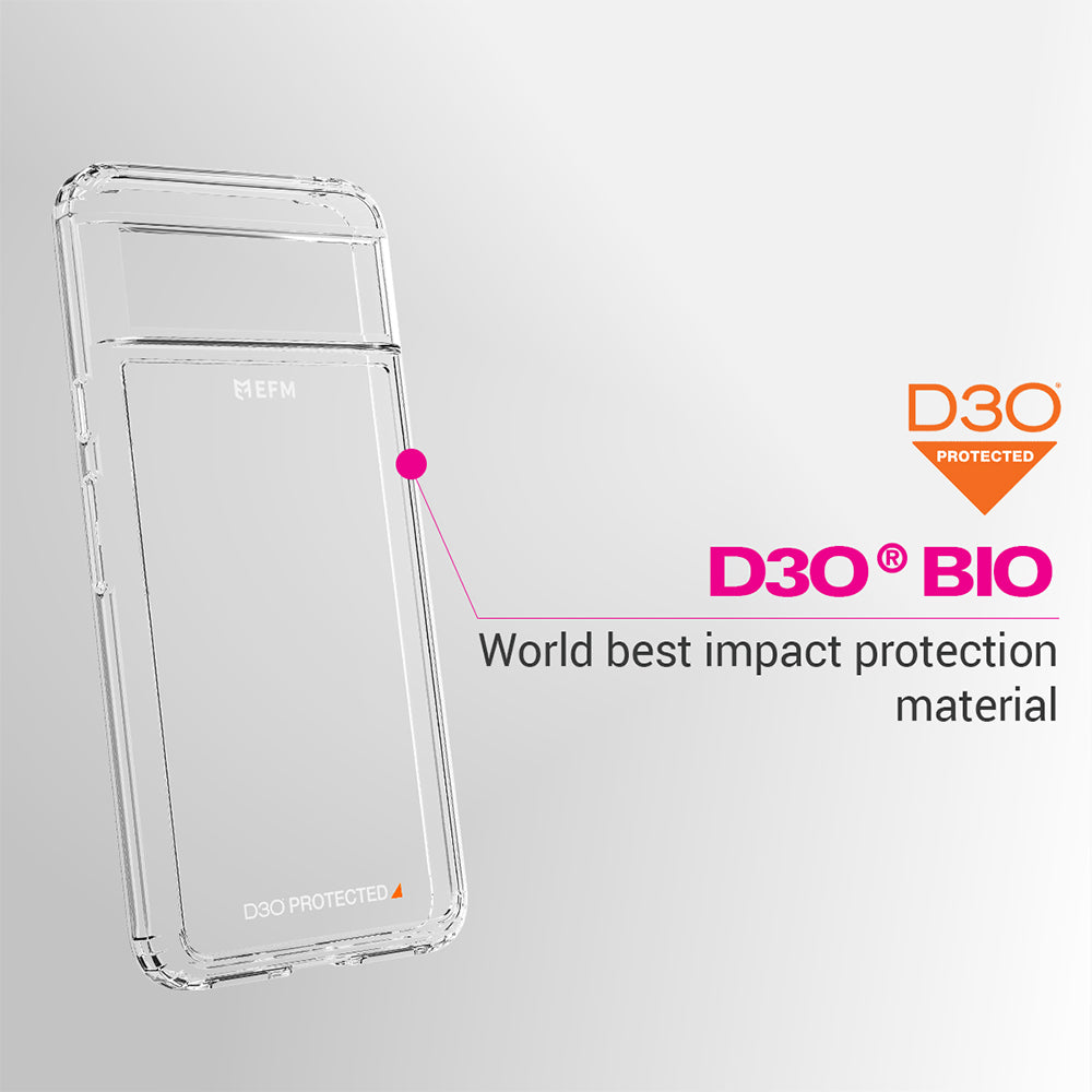 EFM Alta Case Armour with D3O BIO - For Google Pixel 8 - Clear