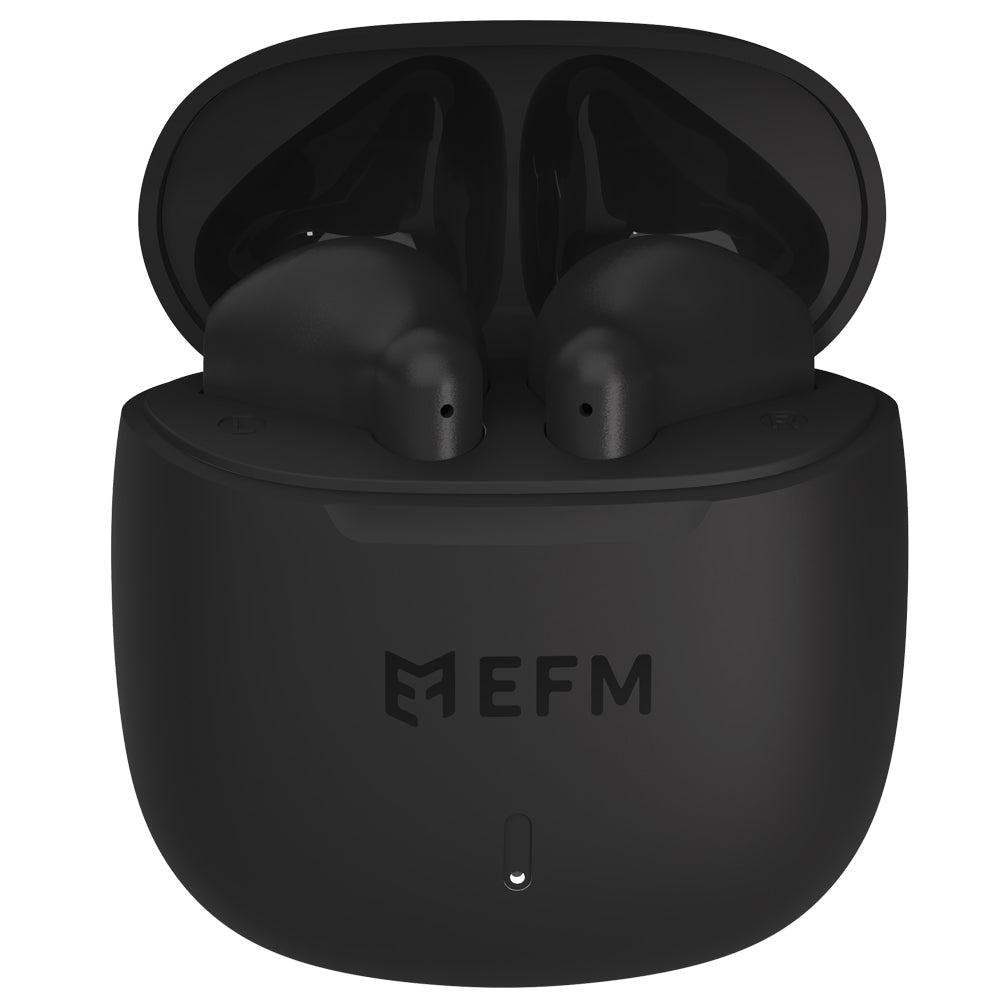 EFM Kansas TWS Earbuds - With Fast Charge - Black