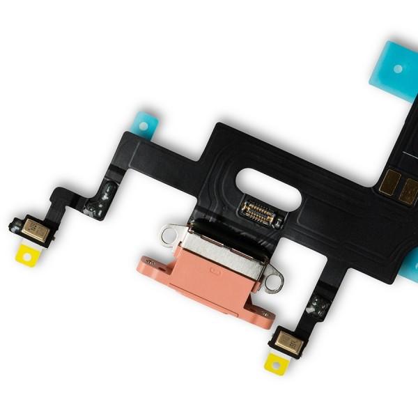 Charging Port Flex Cable for iPhone XR - Coral