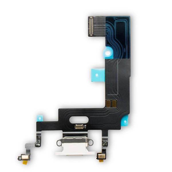 Charging Port Flex Cable for iPhone XR - White