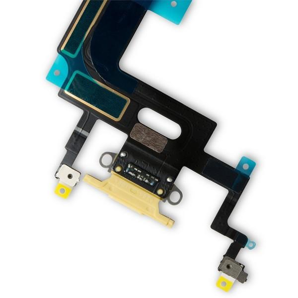 Charging Port Flex Cable for iPhone XR - Yellow