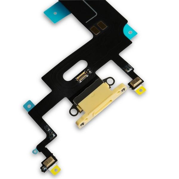 Charging Port Flex Cable for iPhone XR - Yellow