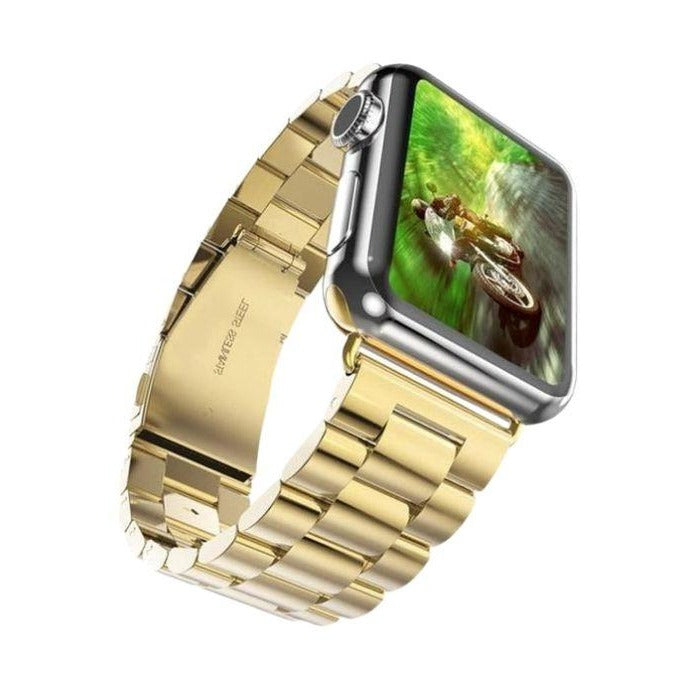 Mercury Apple Metal Watch Band for 44mm - Gold