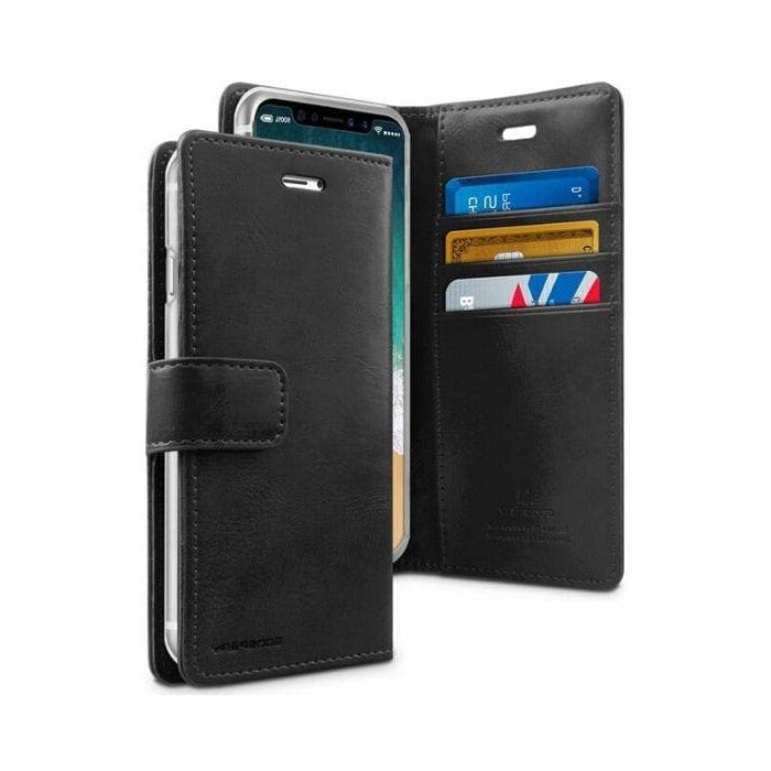 Mercury Blue Moon Diary Case for iPhone 11 Pro Max - Black