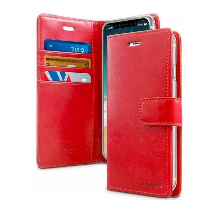 Mercury Blue Moon Diary Case for iPhone 11 Pro - Red