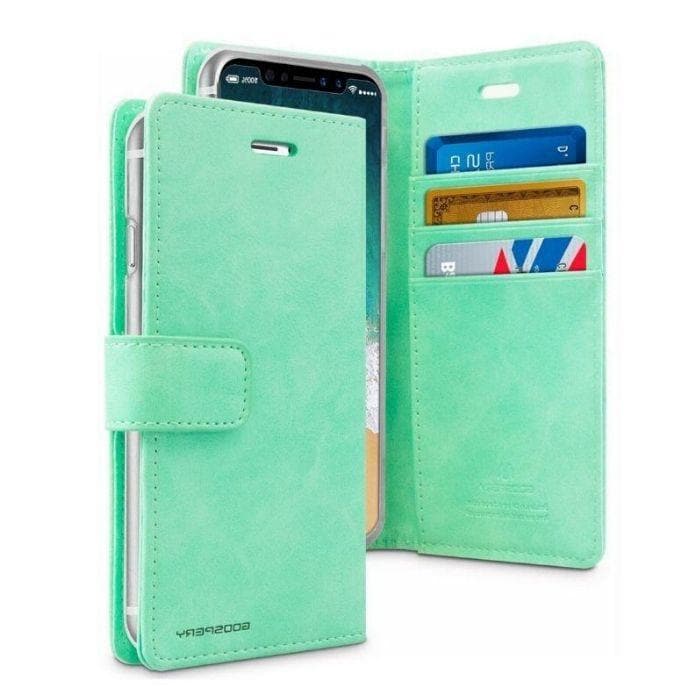 Mercury Blue Moon Diary Case for iPhone 11 Pro Max - Mint