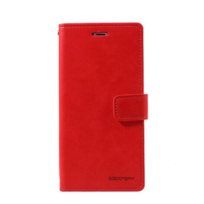 Mercury Blue Moon Diary Case for iPhone XS Max - Red front