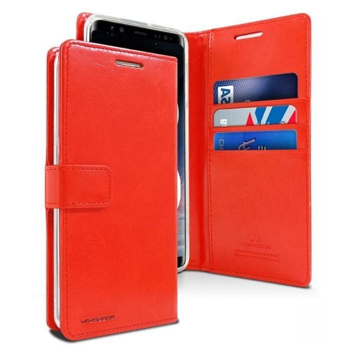 Mercury Blue Moon Diary Samsung Galaxy S8 Plus Cases - Red