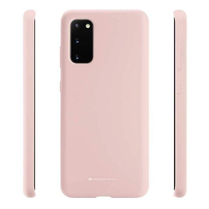 Mercury Silicone Case for Samsung Galaxy S21 Plus - Pink Sand