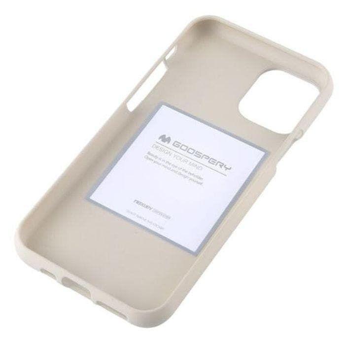Mercury Silicone Case for iPhone 13 Mini - Stone inside