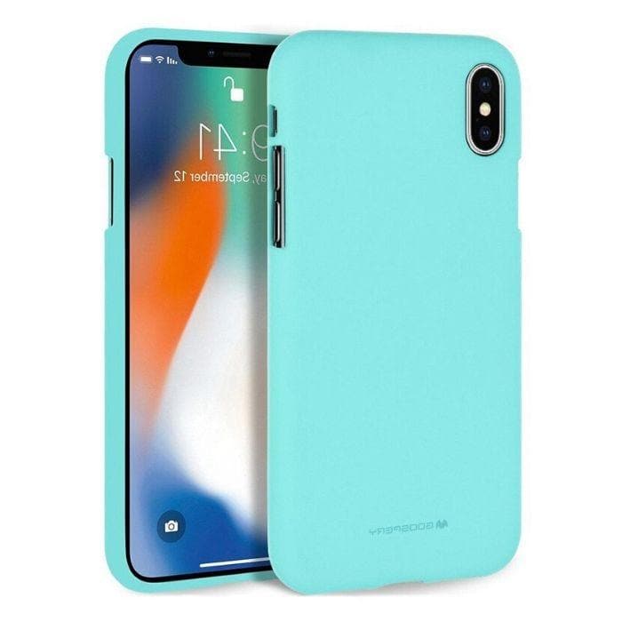 Mercury Soft Feeling Case for iPhone XS Max - Mint protector
