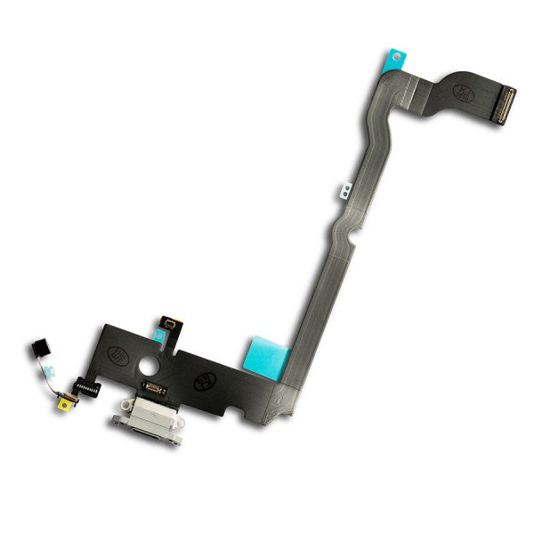 Charging Port Flex Cable for iPhone XS Max - Silver