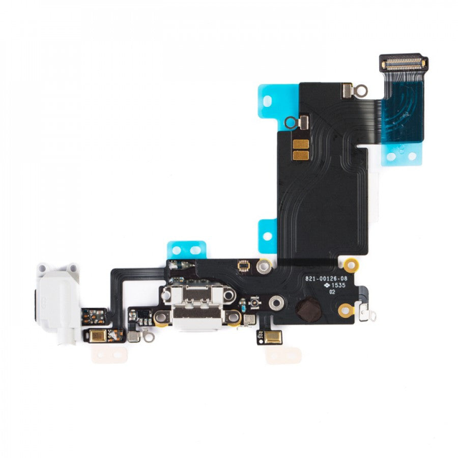 Charging Port & Headphone Jack Flex Cable for iPhone 6S Plus (5.5") - Light Grey