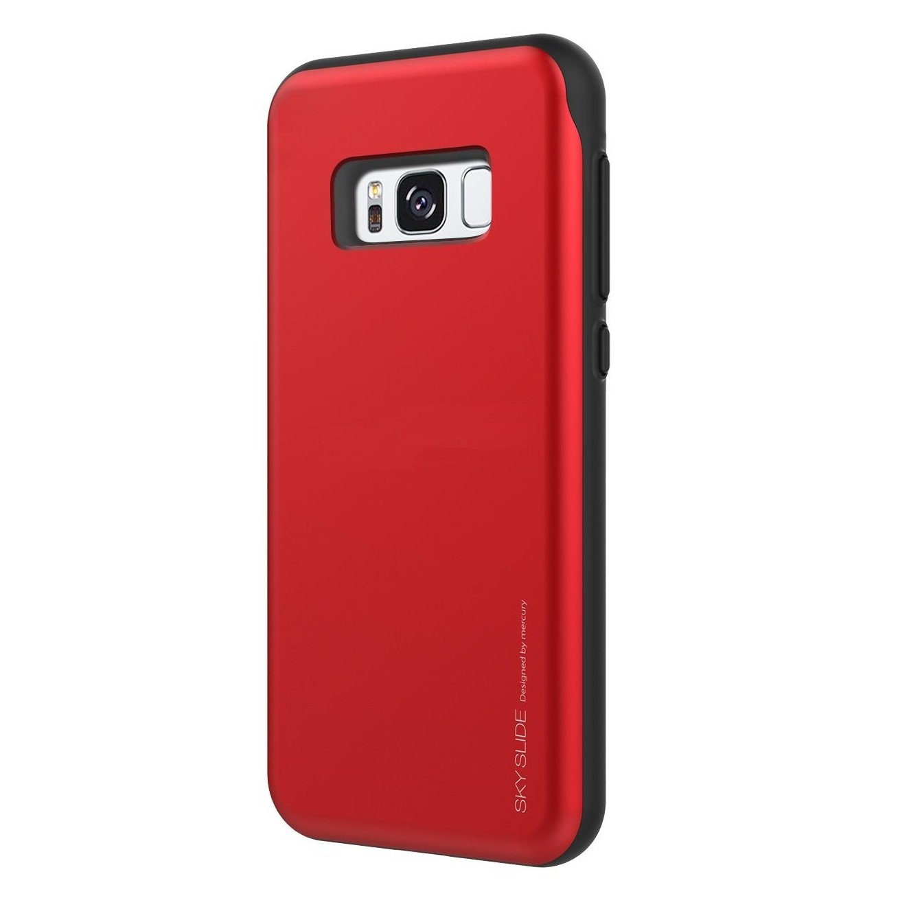 Mercury Sky Slide Bumper Case for Samsung Galaxy S8 - Red