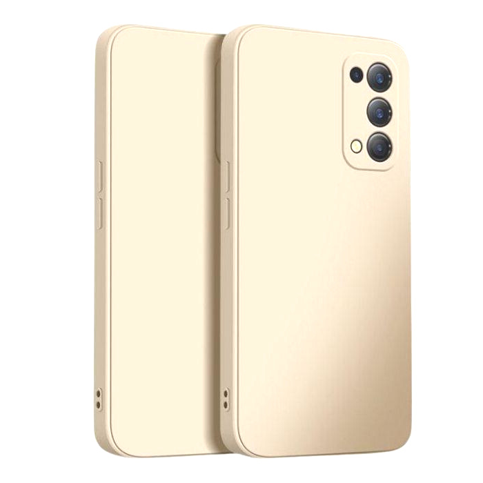 Silicone Case for Oppo A52 - Cream