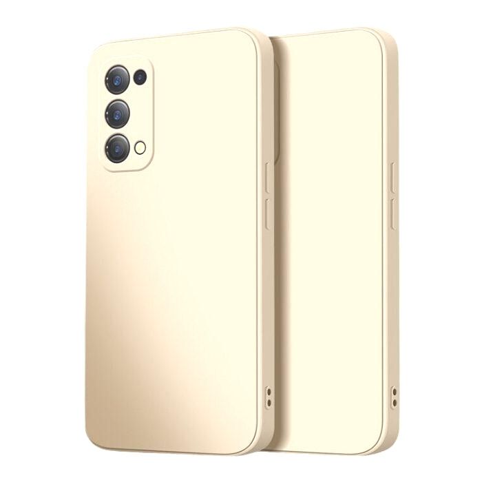 Silicone Case for Oppo Find X2 Pro - Cream