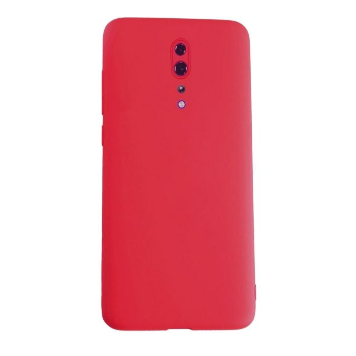 Silicone Case for Oppo Reno 5G/10X - Crimson Red