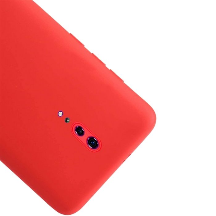 Silicone Case for Oppo Reno2 Z - Red side