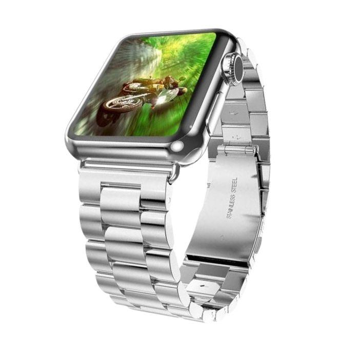 Stainless Steel Metal Band for Apple Watch 7 41mm - Silver