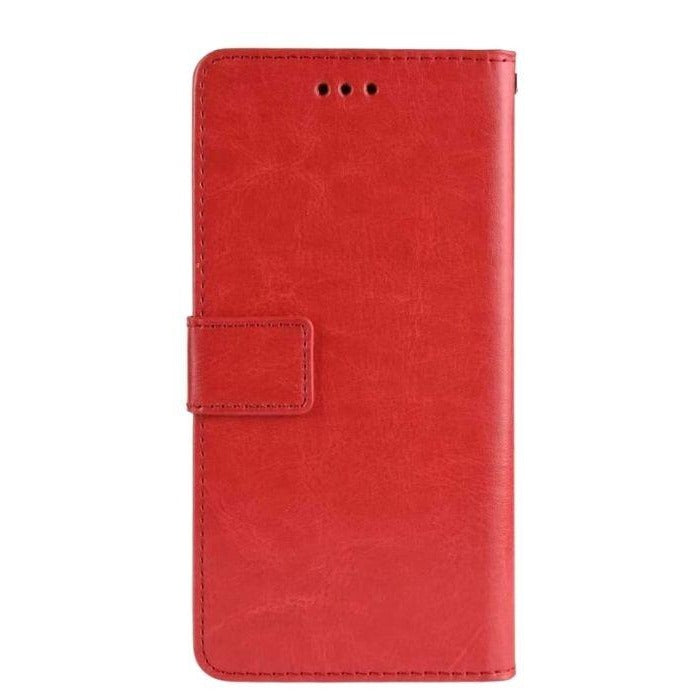 Wallet Case for Oppo AX5 - Red