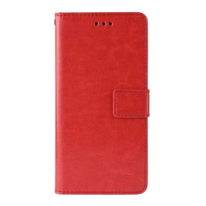 Wallet Case for Oppo AX5s - Red